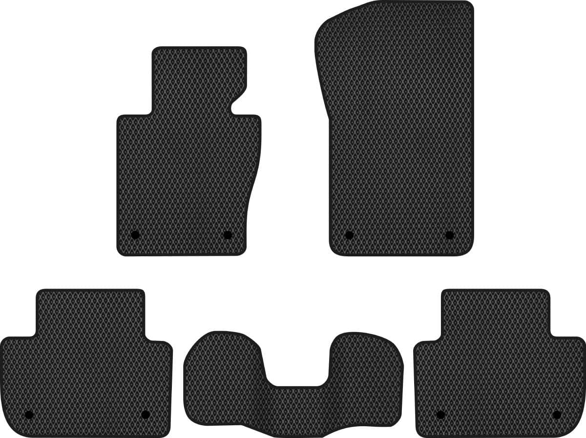EVA коврики в салон авто EVAtech для X3 (E83) BMW 2003-2010 1 поколение SUV EUBM21096CB5RBB