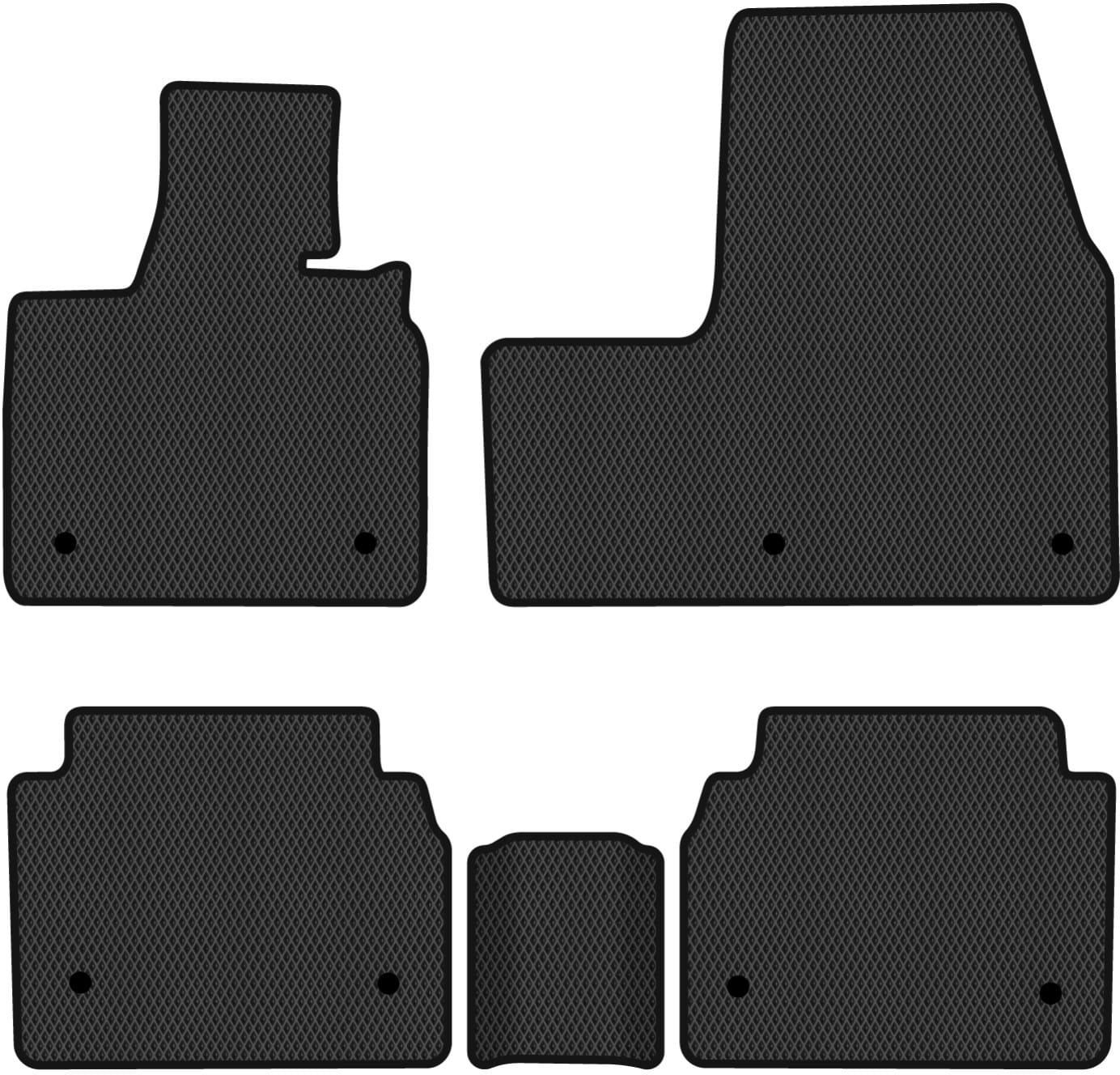 EVA коврики в салон авто EVAtech для I3 BMW 2013 1 поколение Htb EUBM21194CG5RBB