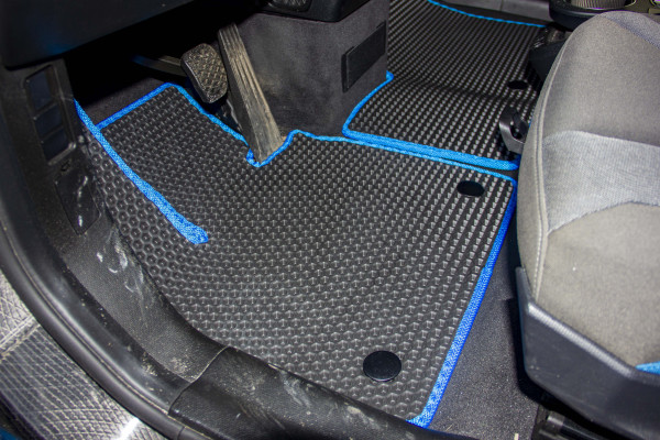 Фото - Коврики из экокожи в салон авто EVAtech ECO для I3 BMW 2013 1 поколение Htb EU BM21194PC4BW8BBB