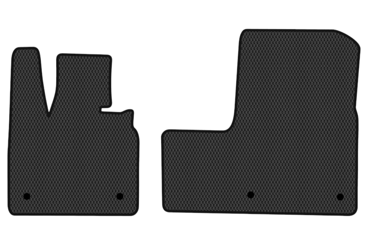 EVA килимки в салон авто передні EVAtech для I3 BMW 2013 1 покоління Htb EU (BM21194A2BW4RBB)