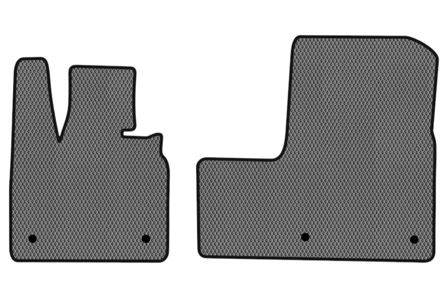 EVA килимки в салон авто передні EVAtech для I3 BMW 2013 1 покоління Htb EU (BM21194A2BW4RGB)