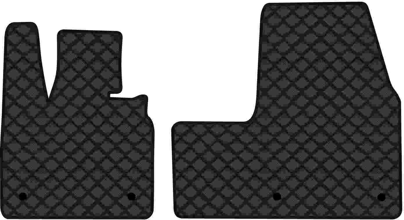 Коврики из экокожи в салон авто передние EVAtech ECO для I3 BMW 2013 1 поколение Htb EU BM21194AV2BW4BBB