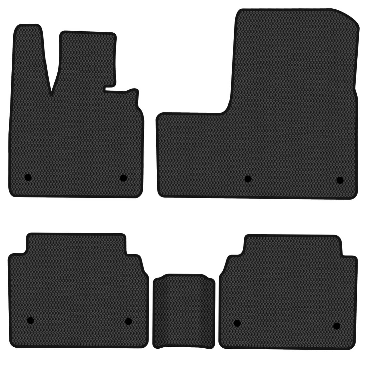 EVA коврики в салон авто EVAtech для I3 BMW 2013 1 поколение Htb EUBM21194C5BW8RBB