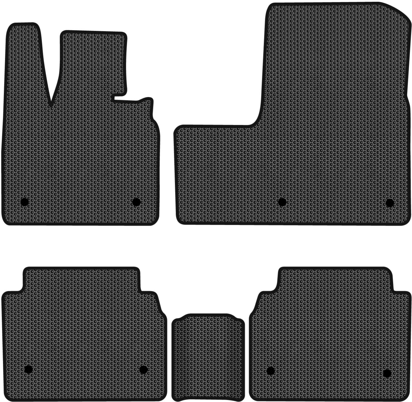 EVA коврики в салон авто EVAtech для I3 BMW 2013 1 поколение Htb EUBM21194C5BW8SBB