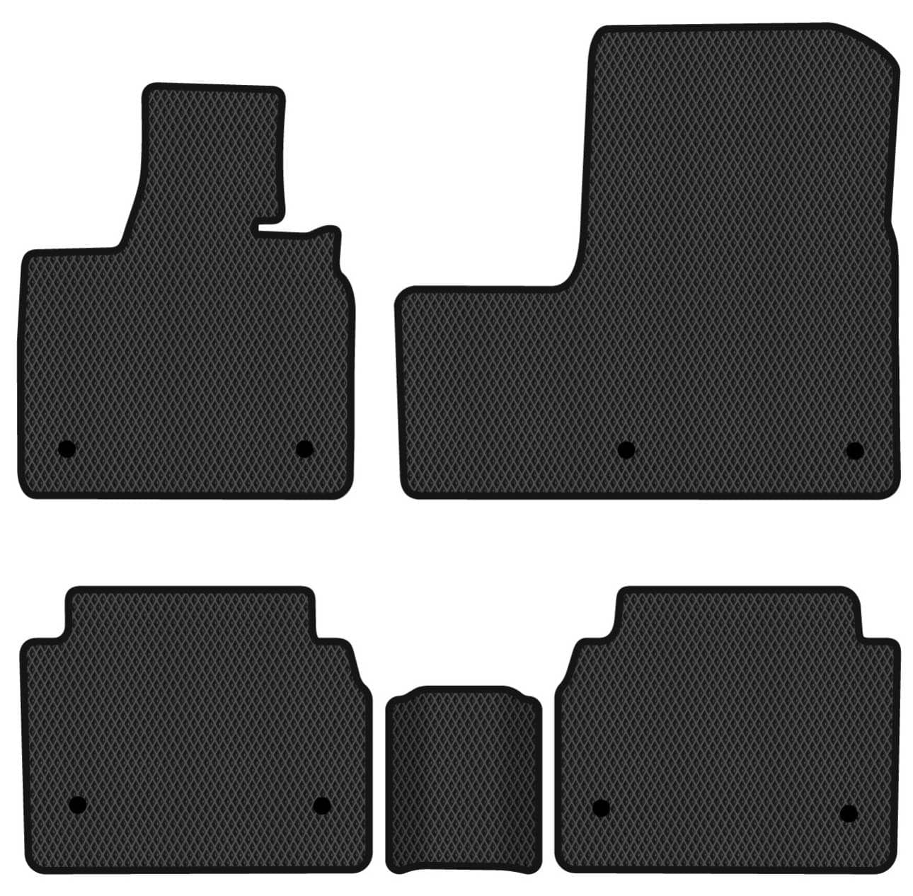 EVA коврики в салон авто EVAtech для I3 BMW 2013 1 поколение Htb EUBM21194CB5BW8RBB