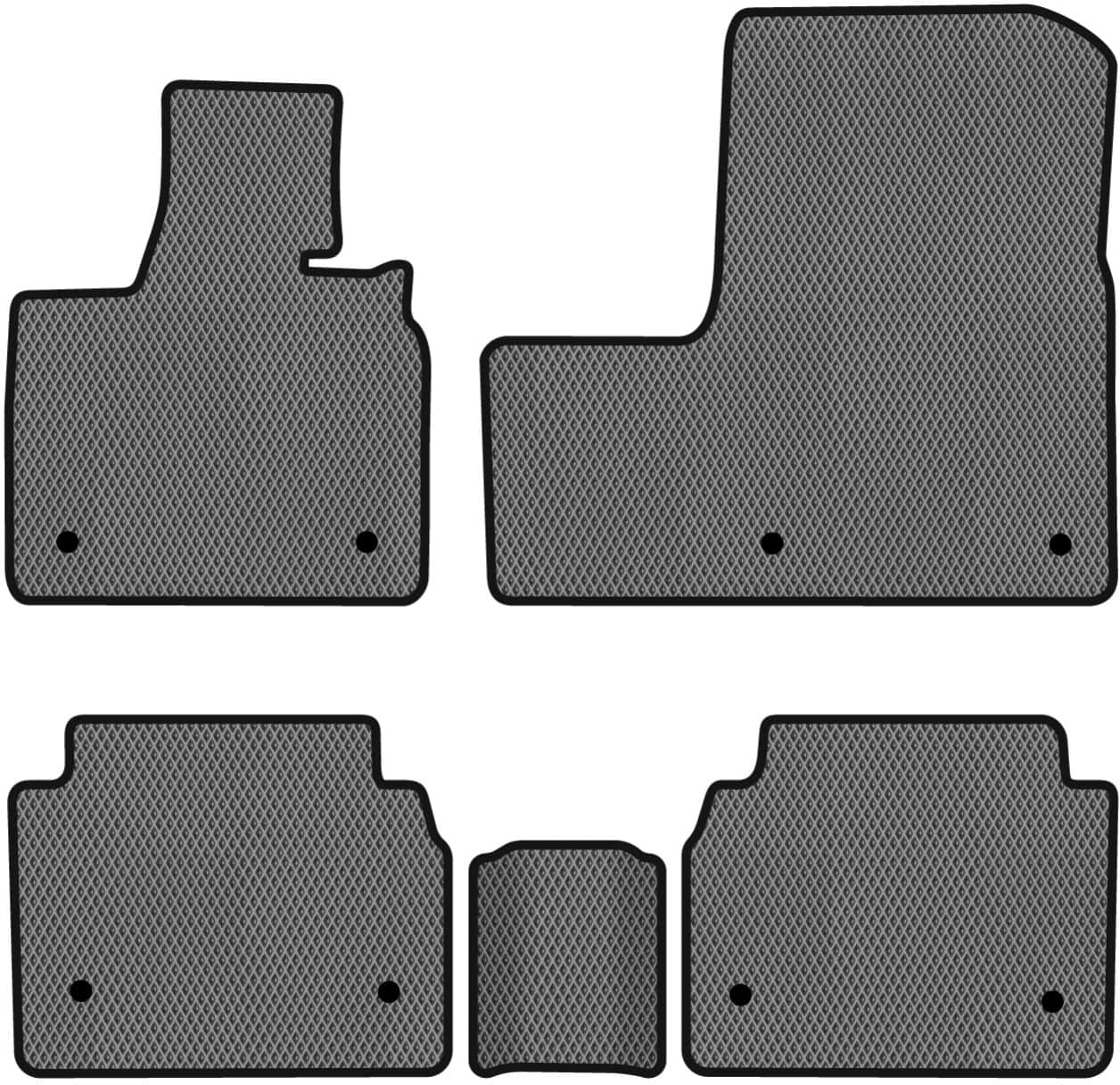 EVA коврики в салон авто EVAtech для I3 BMW 2013 1 поколение Htb EUBM21194CB5BW8RGB