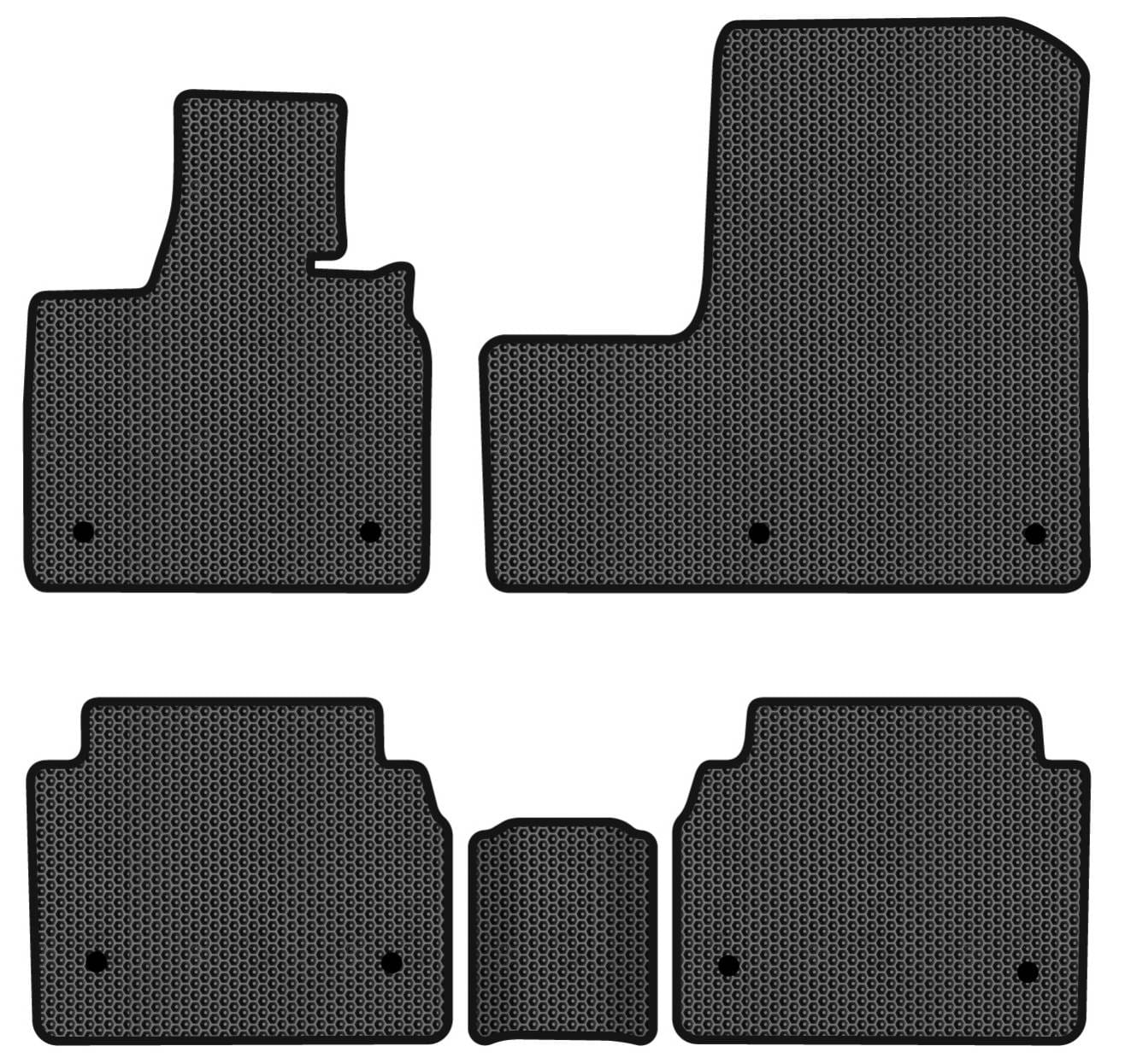 EVA коврики в салон авто EVAtech для I3 BMW 2013 1 поколение Htb EUBM21194CB5BW8SBB