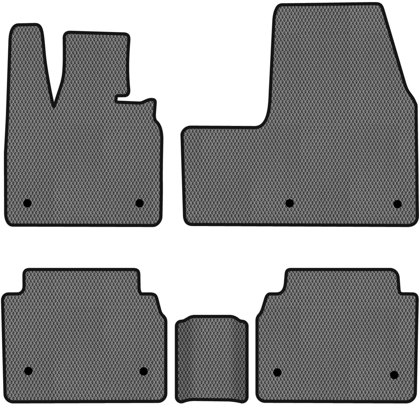 EVA коврики в салон авто EVAtech для I3 BMW 2013 1 поколение Htb EUBM21194CV5BW8RGB
