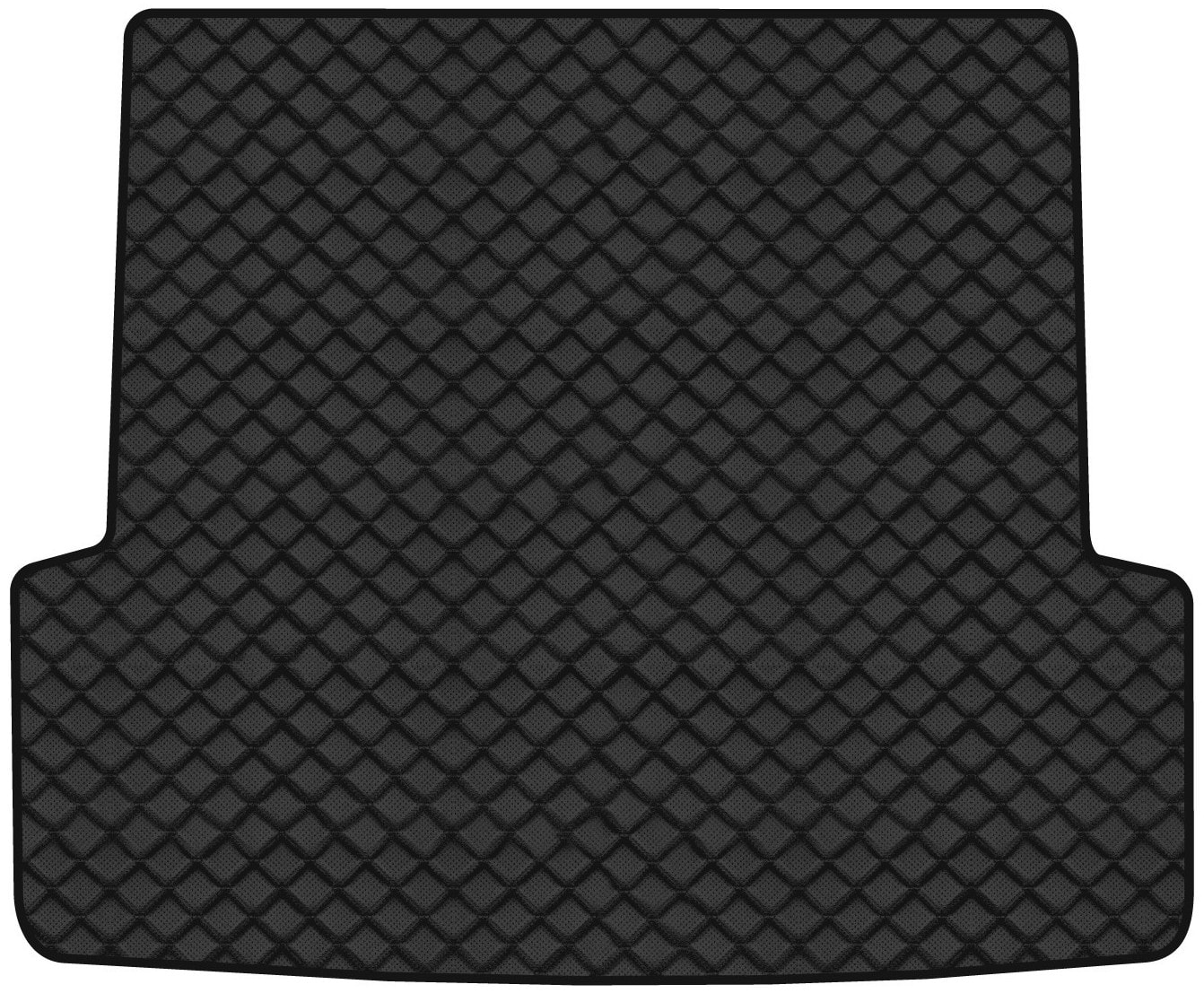 Коврик из экокожи в багажник авто EVAtech для 3 Series (E91) BMW 2005-2013 5 поколение Combi EU BM21270B1BBB