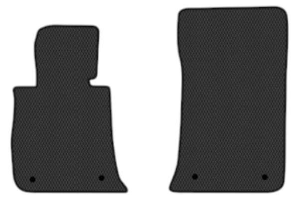 EVA килимки в салон авто передні EVAtech для 3 Series (E92) BMW 2005-2013 5 покоління Coupe EU (BM21653AB2BW4RBB)