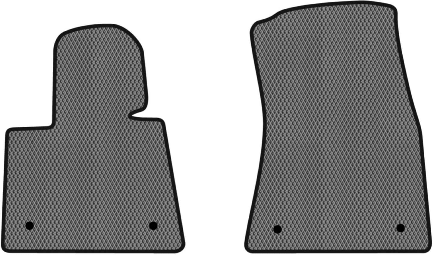 EVA килимки в салон авто передні EVAtech для X6 (G06) BMW 2019 3 покоління SUV EU (BM22638AB2BW4RGB)