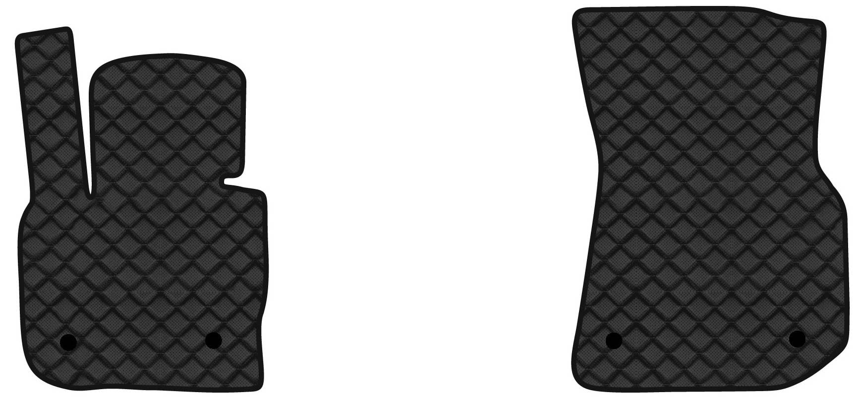 Коврики из экокожи в салон авто передние EVAtech ECO для X3 (G01) BMW 2017 3 поколение SUV EU BM2764A2BW4BBB