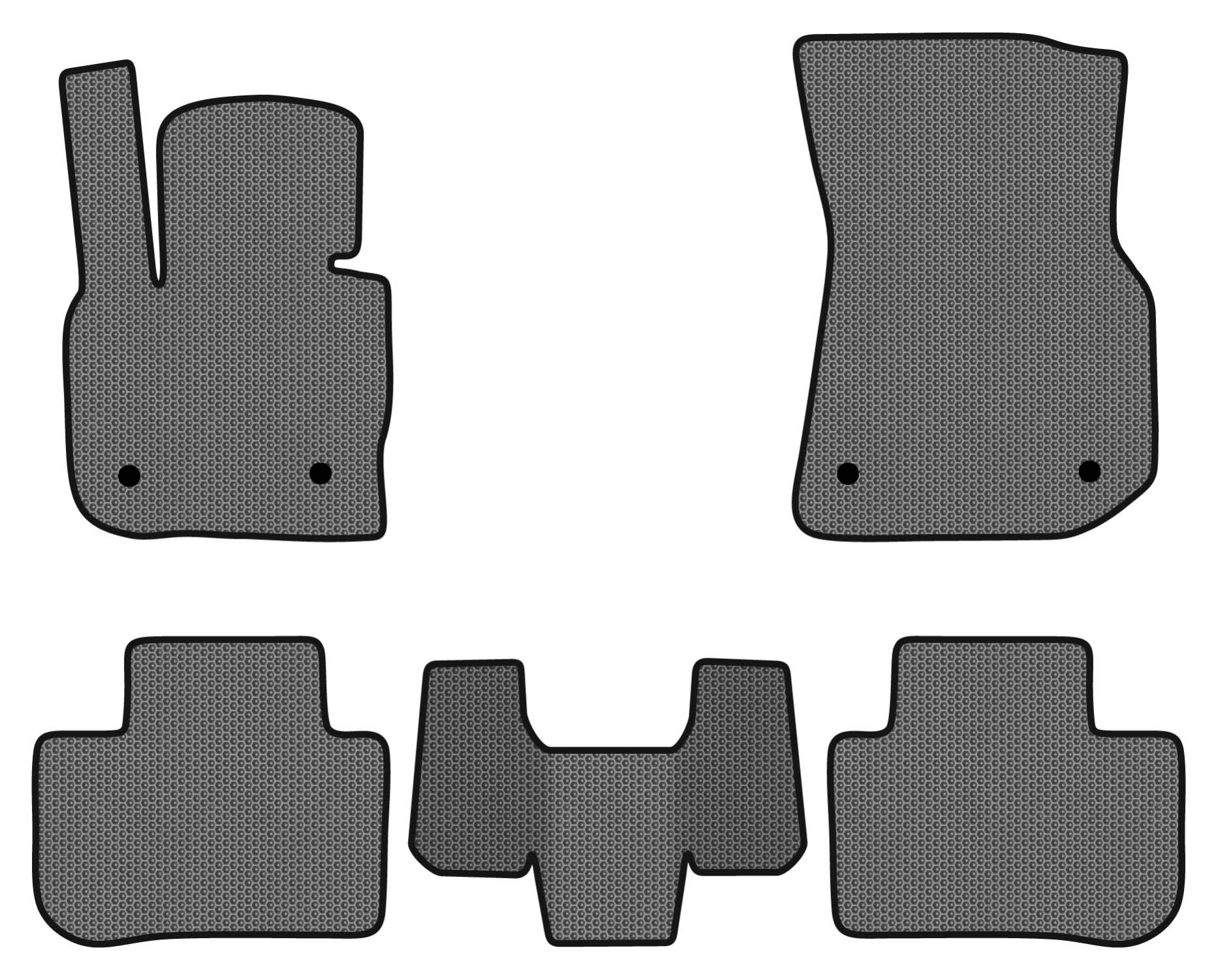 EVA коврики в салон авто EVAtech для X3 (G01) BMW 2017 3 поколение SUV EU BM2764C5BW4SGB