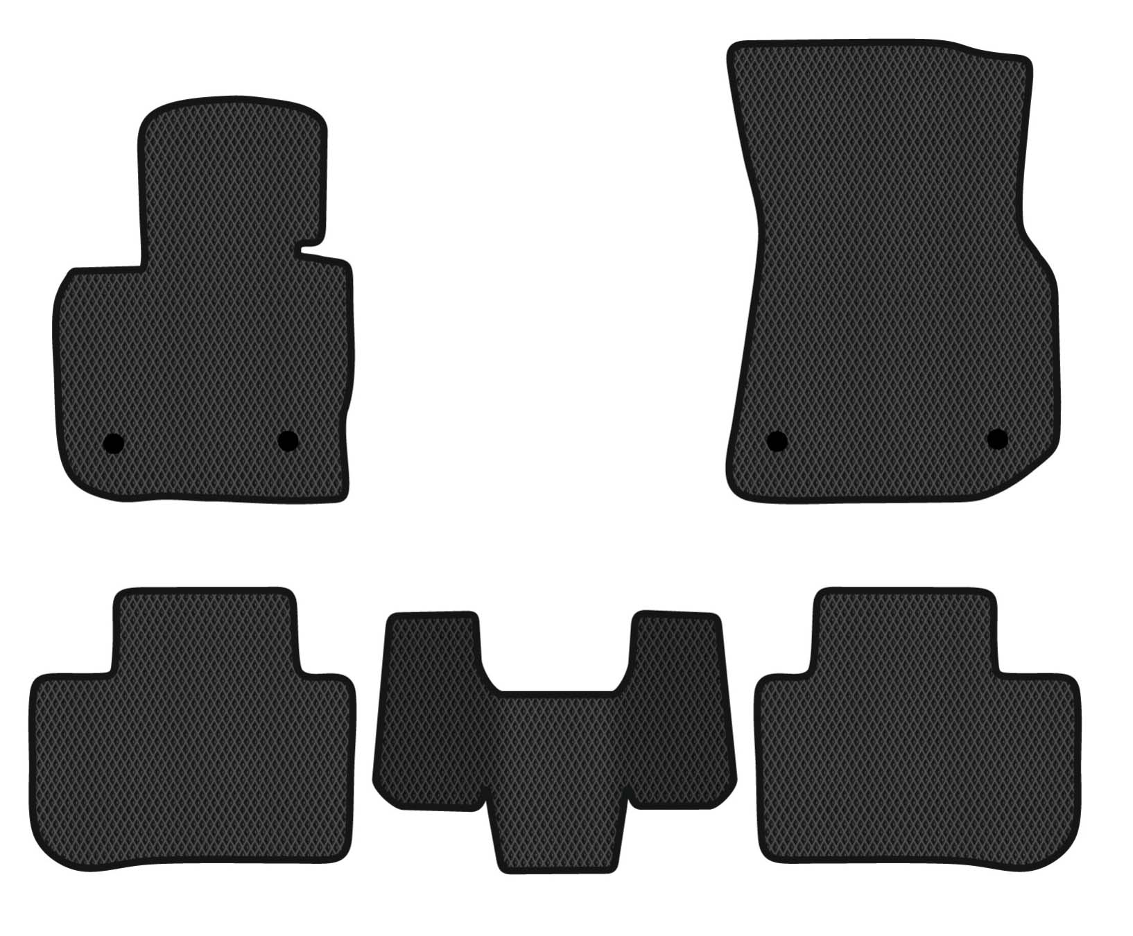 EVA коврики в салон авто EVAtech для X3 (G01) BMW 2017 3 поколение SUV EU BM2764CB5BW4RBB