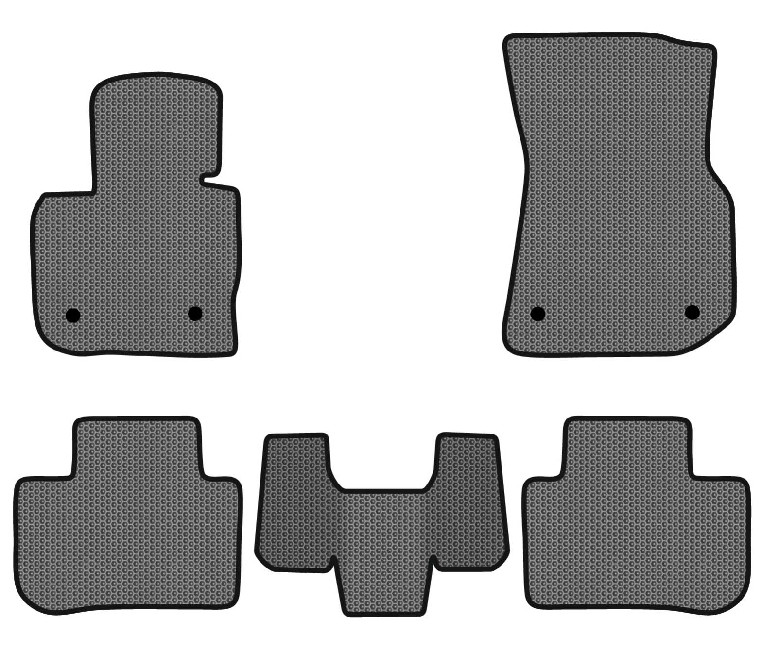 EVA коврики в салон авто EVAtech для X3 (G01) BMW 2017 3 поколение SUV EU  BM2764CB5BW4SGB
