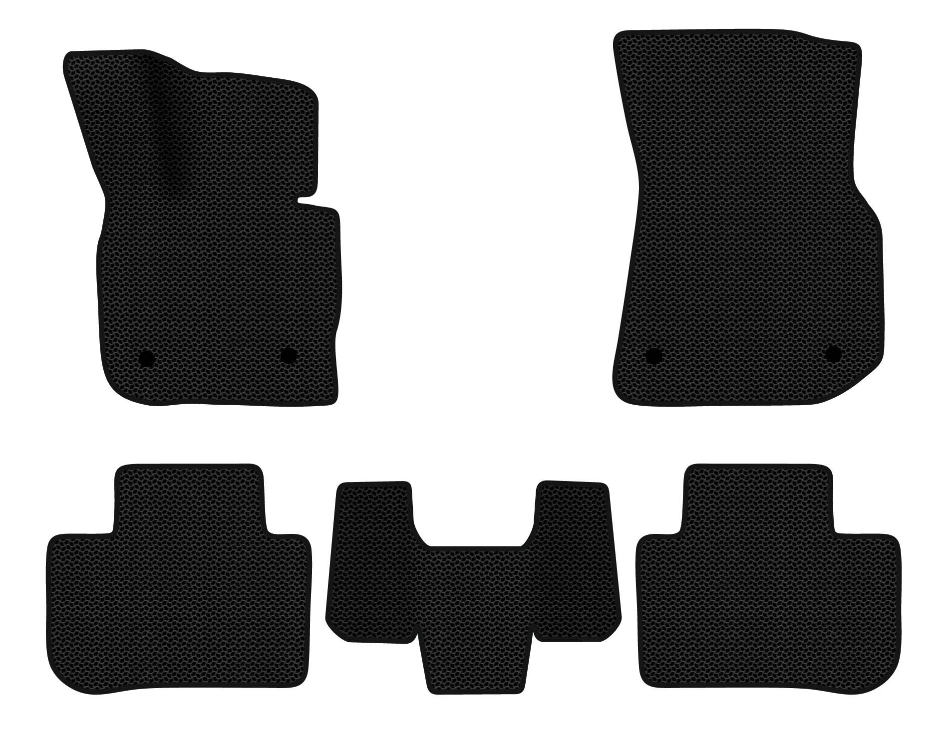 EVA коврики в салон авто EVAtech для X3 (G01) BMW 2017 3 поколение SUV EU BM2764CD5BW4KBB