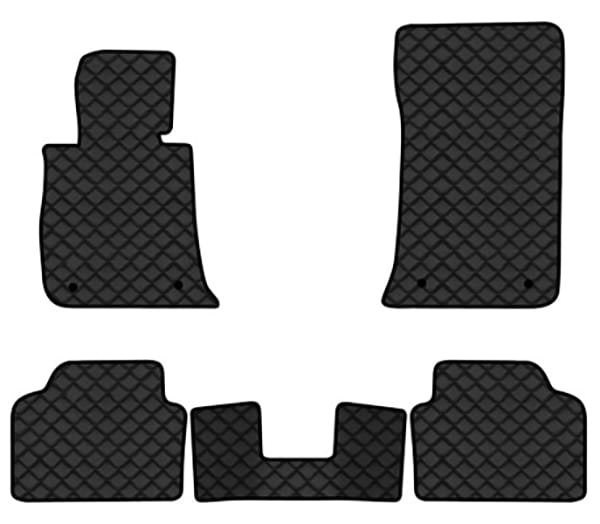 Коврики из экокожи в салон авто EVAtech ECO для 3 Series (E90) BMW 2005-2013 5 поколение Sedan EU BM2861CB5BW4BBLB