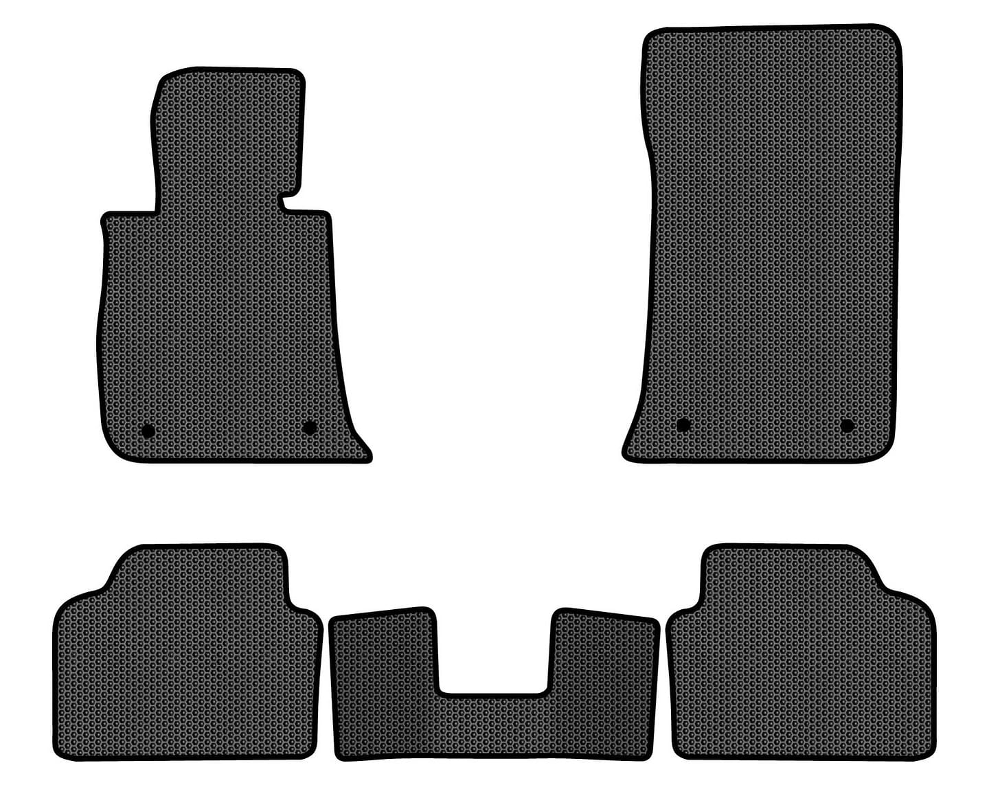 EVA коврики в салон авто EVAtech для 3 Series (E90) BMW 2005-2013 5 поколение Sedan EU BM2861CB5BW4SBB