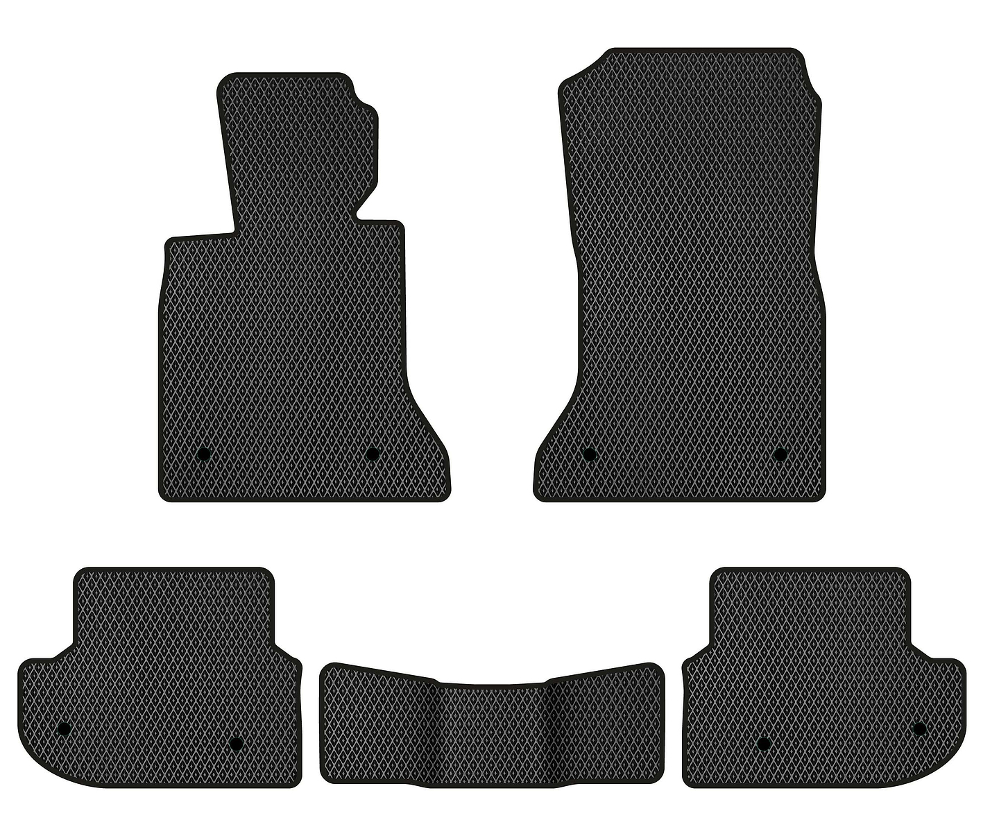 EVA коврики в салон авто EVAtech для 5 Series (F10) Mechanical seats BMW 2010-2013 6 поколение Sedan EU BM31054CB5BW8RBB