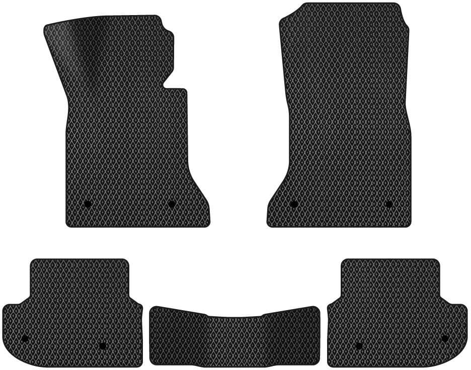 EVA коврики в салон авто EVAtech для 5 Series (F10) Mechanical seats BMW 2010-2013 6 поколение Sedan EU BM31054CD5BW8RBB