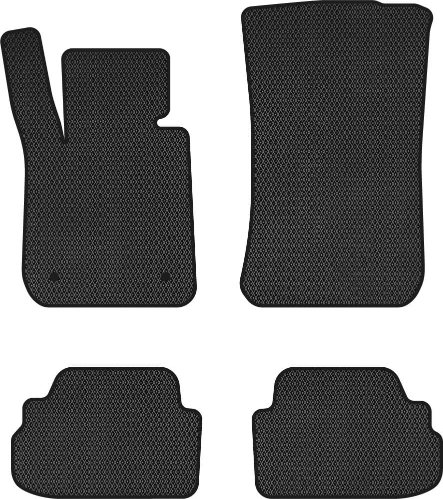 EVA коврики в салон авто EVAtech для 1 Series (E82) BMW 2007-2013 1 поколение Coupe EU BM31075P4BW2RBB