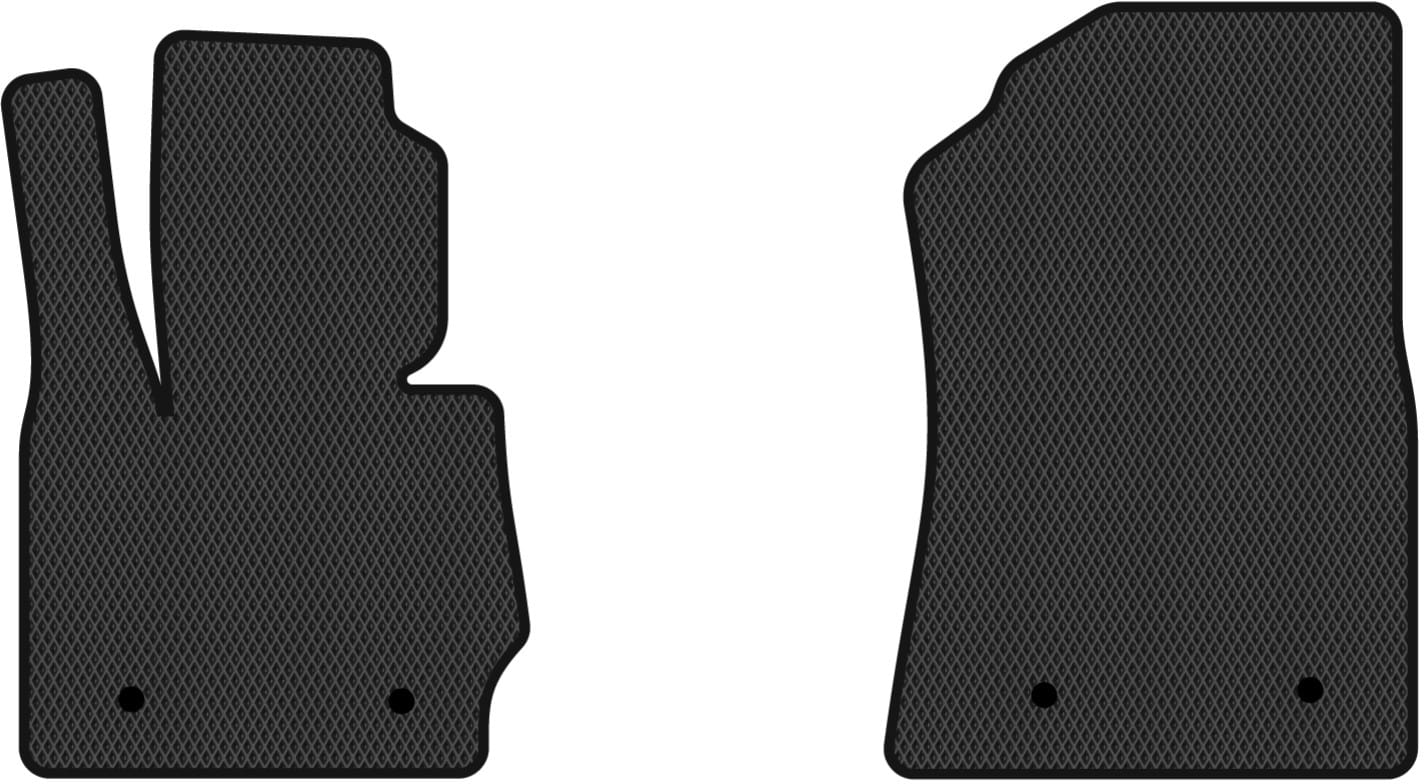 EVA килимки в салон авто передні EVAtech для X3 (F25) BMW 2010-2017 2 покоління SUV USA (BM31393A2RBB)