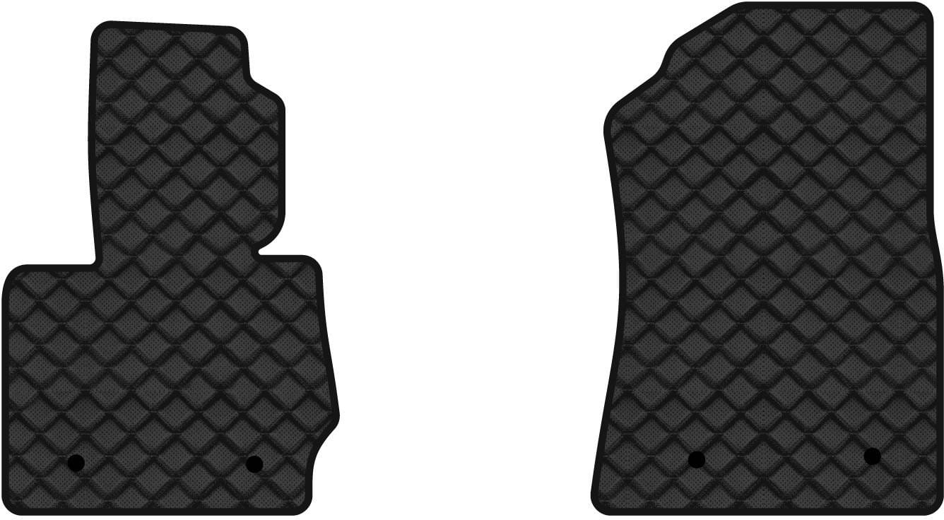 Коврики из экокожи в салон авто передние EVAtech ECO для X3 (F25) BMW 2010-2017 2 поколение SUV USA BM31393AB2BW4BBB