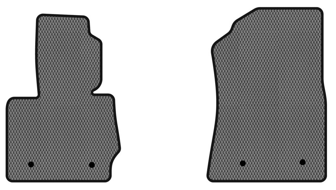 EVA килимки в салон авто передні EVAtech для X3 (F25) BMW 2010-2017 2 покоління SUV USA (BM31393AB2BW4RGB)