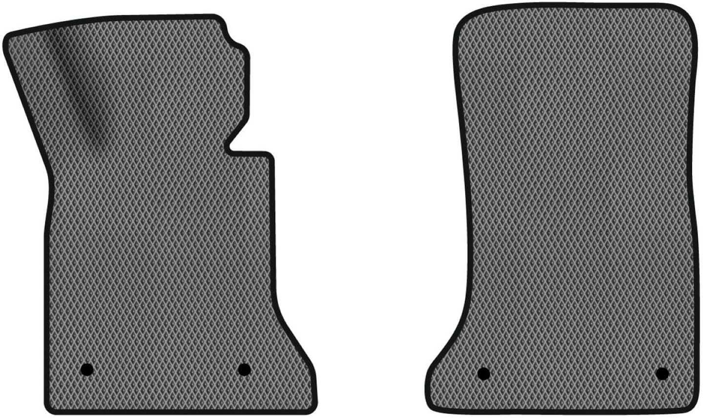 EVA килимки в салон авто передні EVAtech для 5 Series (F10) RWD Restyling BMW 2013-2017 6 покоління Sedan EU (BM31674AD2BW4RGB)
