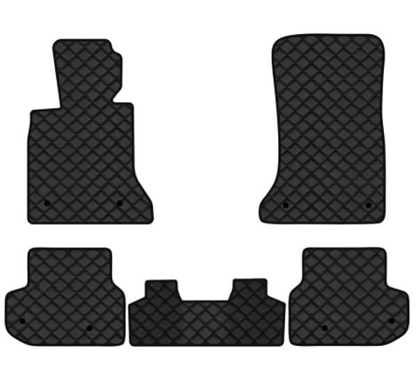 Килимки з екошкіри в салон авто EVAtech ECO для 5 Series (F10) RWD Restyling BMW 2013-2017 6 покоління Sedan EU BM31674CB5BW8BBB