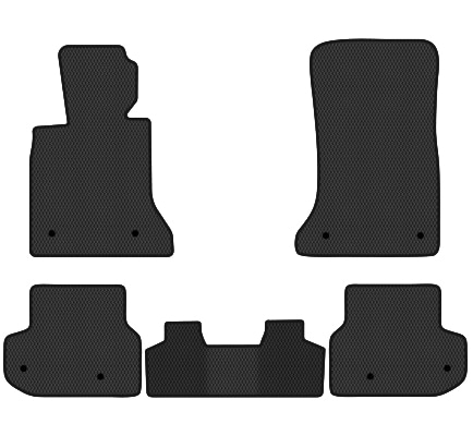 EVA коврики в салон авто EVAtech для 5 Series (F10) RWD Restyling BMW 2013-2017 6 поколение Sedan EU BM31674CB5BW8RBB