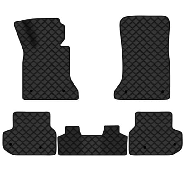 Килимки з екошкіри в салон авто EVAtech ECO для 5 Series (F10) RWD Restyling BMW 2013-2017 6 покоління Sedan EU BM31674CD5BW8BBB