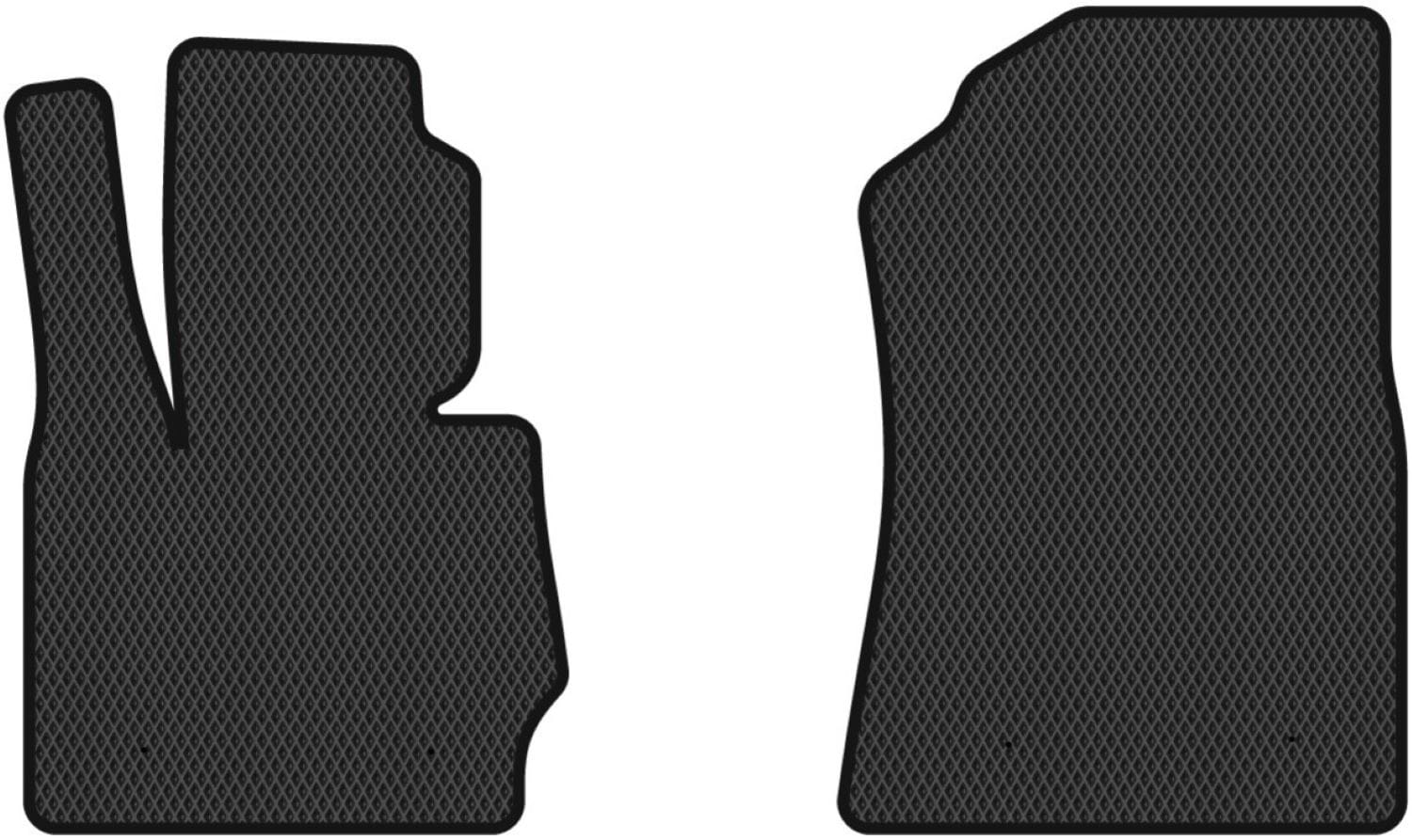 EVA килимки в салон авто передні EVAtech для X3 (F25) BMW 2010-2017 2 покоління SUV EU (BM31875A2BM4RBB)