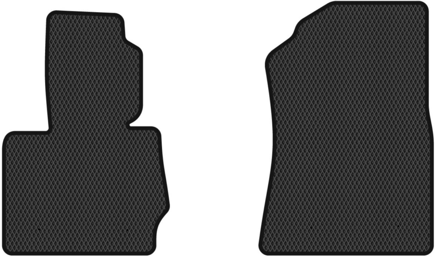 EVA килимки в салон авто передні EVAtech для X3 (F25) BMW 2010-2017 2 покоління SUV EU (BM31875AB2BM4RBB)