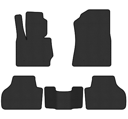 EVA коврики в салон авто EVAtech для X3 (F25) BMW 2010-2017 2 поколение SUV EUBM31875C5BM4RBB