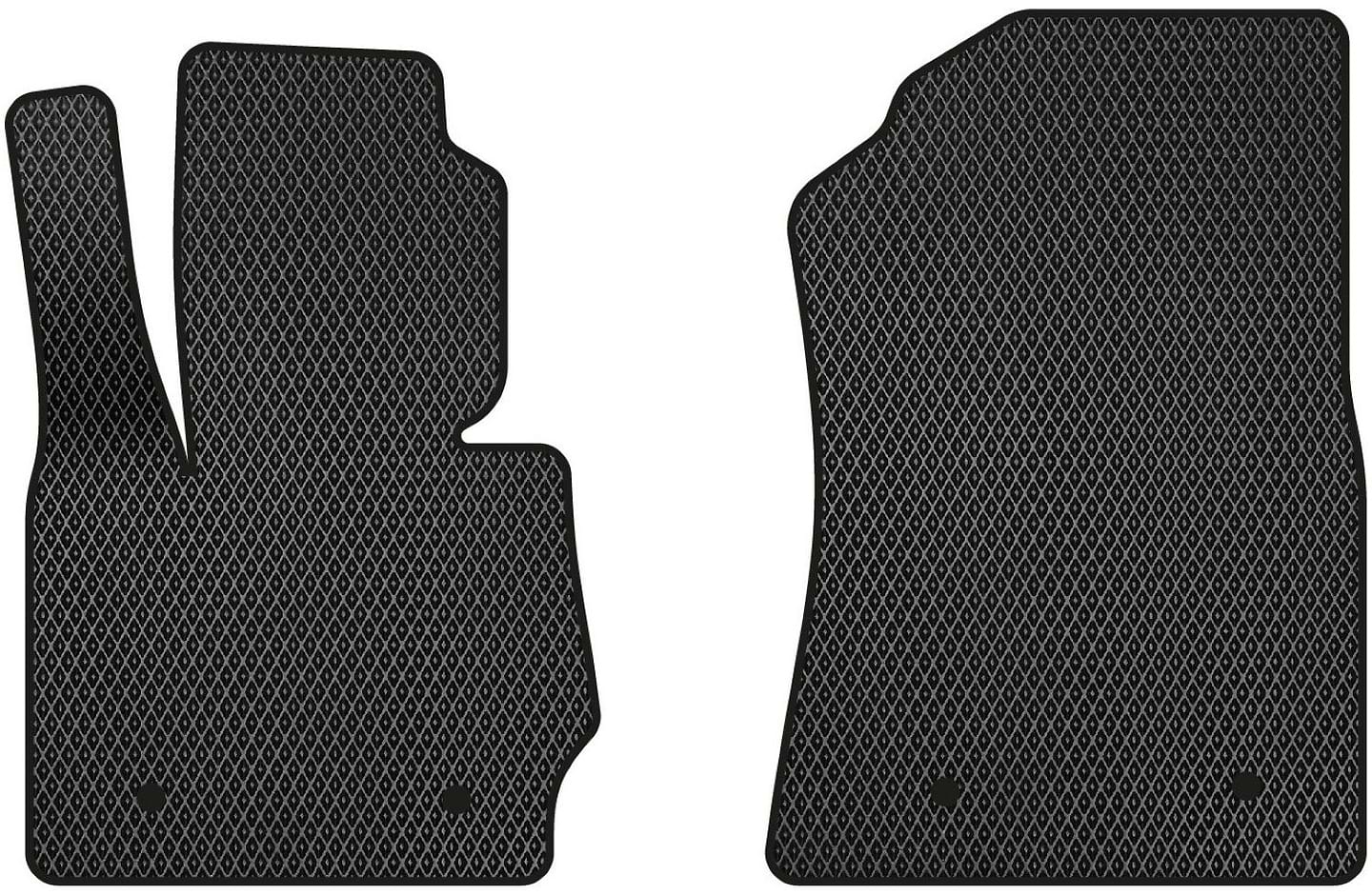 EVA килимки в салон авто передні EVAtech для X3 (F25) BMW 2010-2017 2 покоління SUV EU (BM321A2BW4RBB)