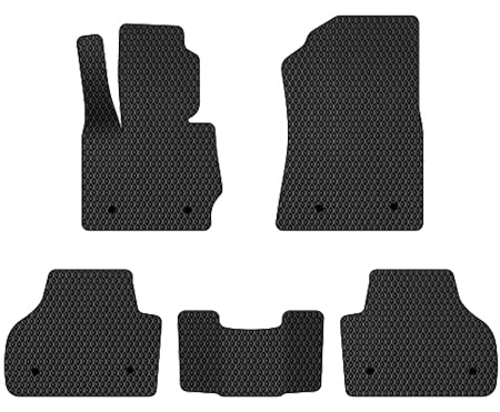EVA килимки в салон авто EVAtech для X3 (F25) BMW 2010-2017 2 покоління SUV EUBM321CLK5RBB