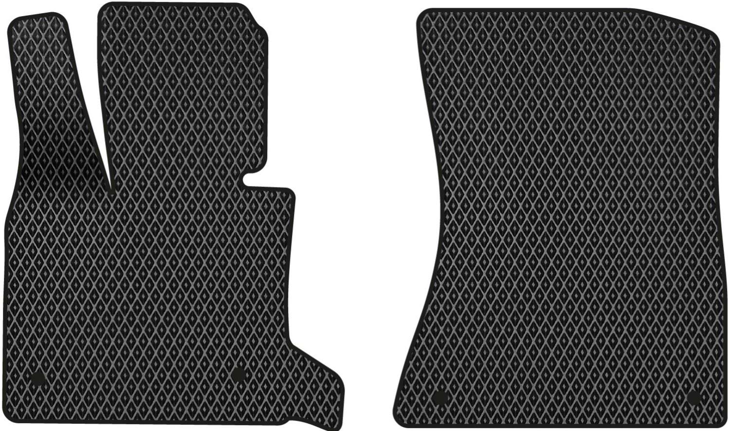 EVA килимки в салон авто передні EVAtech для X5 (E70) (closed threshold) BMW 2006-2013 2 покоління SUV USA (BM32360A2BW4RBB)