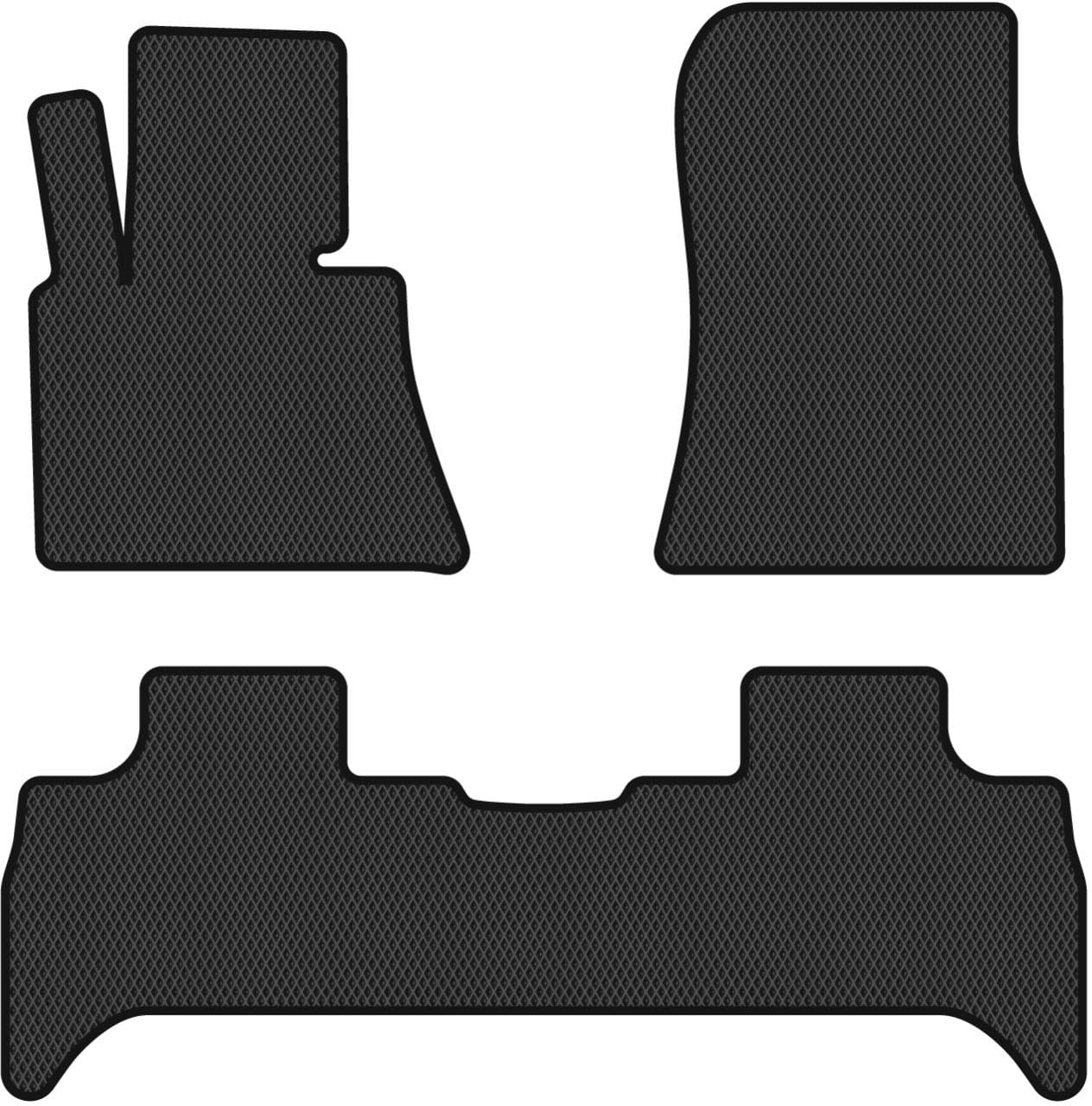 EVA килимки в салон авто EVAtech для X5 (E53) BMW 1999-2003 1 покоління SUV EU(BM323Z3RBB)