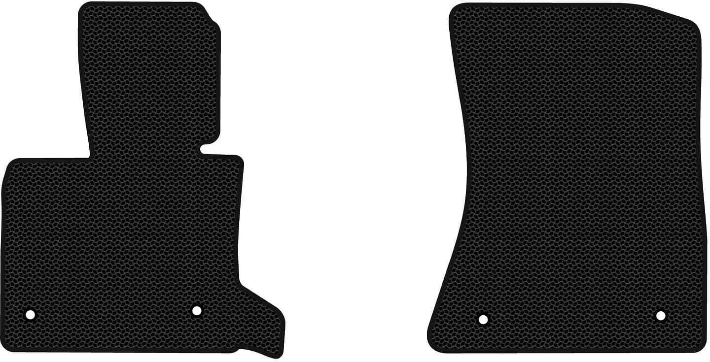 EVA килимки в салон авто передні EVAtech для X5 (E70) (open threshold) BMW 2006-2013 2 покоління SUV EU (BM325AB2BW4KBB)