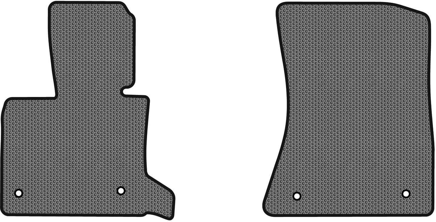 EVA килимки в салон авто передні EVAtech для X5 (E70) (open threshold) BMW 2006-2013 2 покоління SUV EU (BM325AB2BW4SGB)