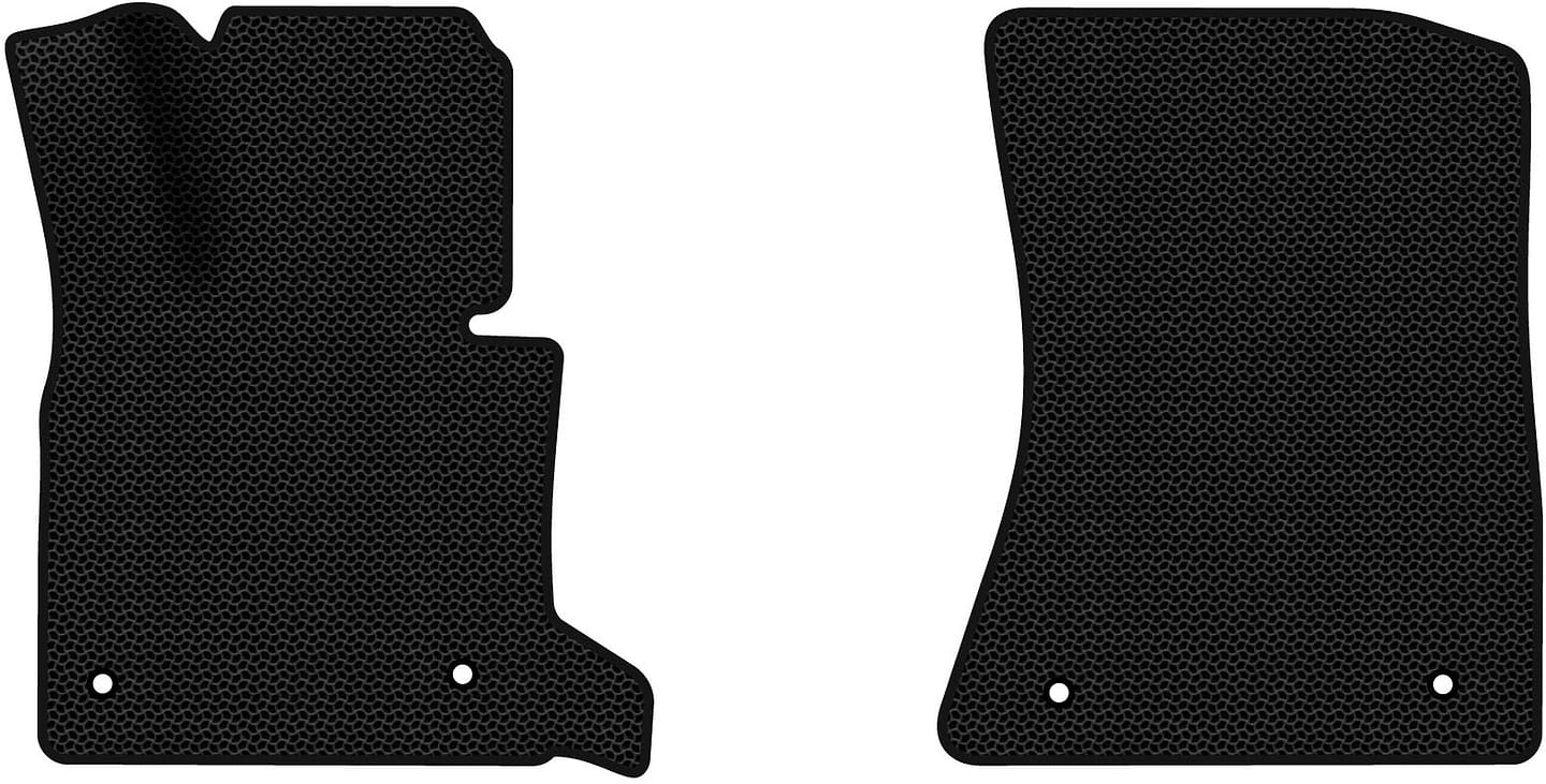 EVA килимки в салон авто передні EVAtech для X5 (E70) (open threshold) BMW 2006-2013 2 покоління SUV EU (BM325AD2BW4KBB)