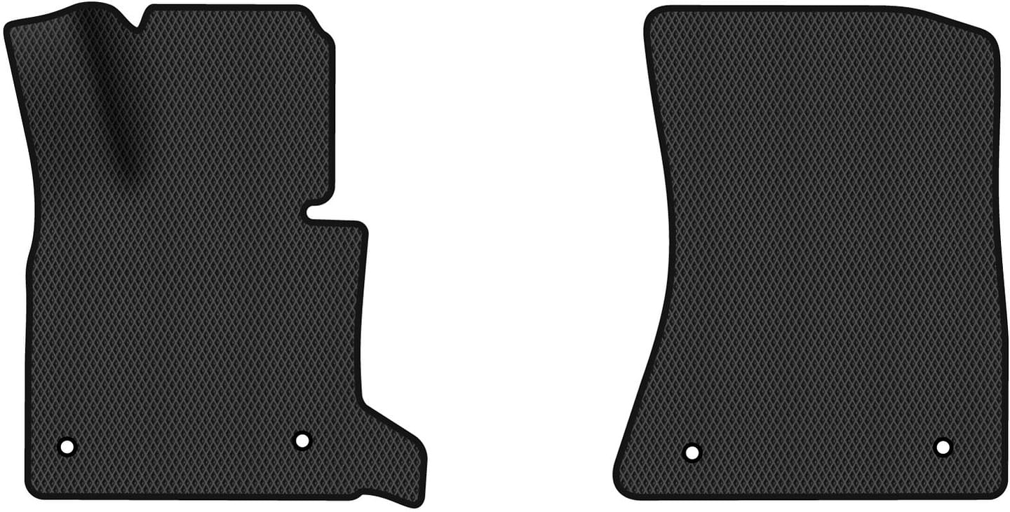 EVA килимки в салон авто передні EVAtech для X5 (E70) (open threshold) BMW 2006-2013 2 покоління SUV EU (BM325AD2BW4RBB)