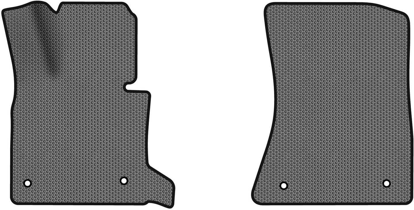 EVA килимки в салон авто передні EVAtech для X5 (E70) (open threshold) BMW 2006-2013 2 покоління SUV EU (BM325AD2BW4SGB)