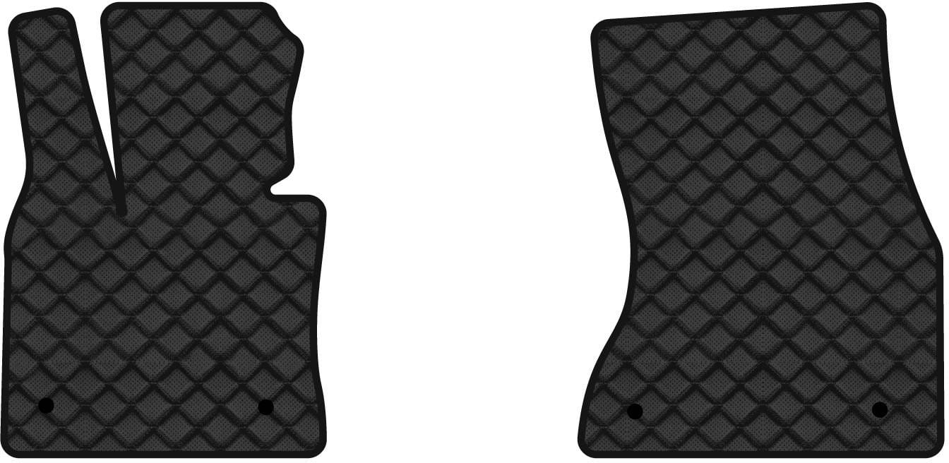 Коврики из экокожи в салон авто передние EVAtech ECO для X5 (F15) BMW 2013-2018 3 поколение SUV USA BM32738A2BW4BBB