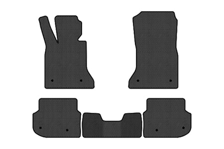 EVA коврики в салон авто EVAtech для 5 Series (F10) Electric seats BMW 2010-2013 6 поколение Sedan USA (BM33283C5BW8SBB)