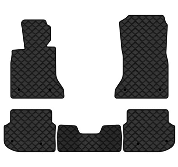 Килимки з екошкіри в салон авто EVAtech ECO для 5 Series (F10) Electric seats BMW 2010-2013 6 покоління Sedan USA BM33283CB5BW8BBB