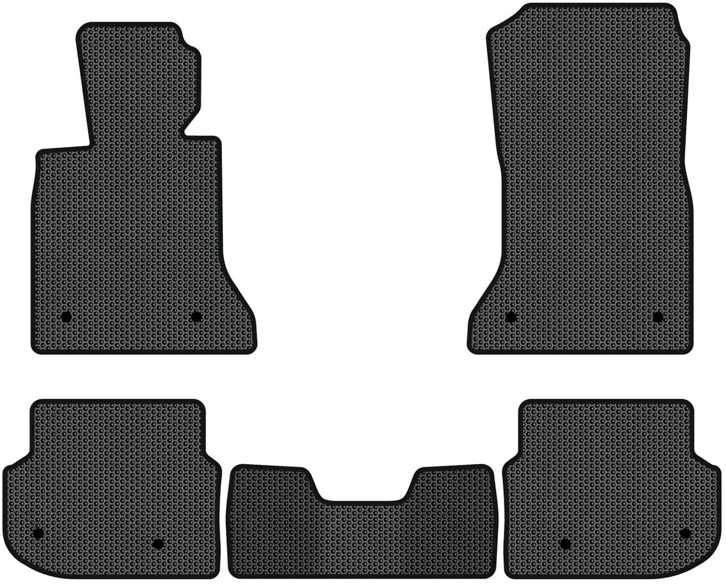 EVA коврики в салон авто EVAtech для 5 Series (F10) Electric seats BMW 2010-2013 6 поколение Sedan USA (BM33283CB5BW8SBB)