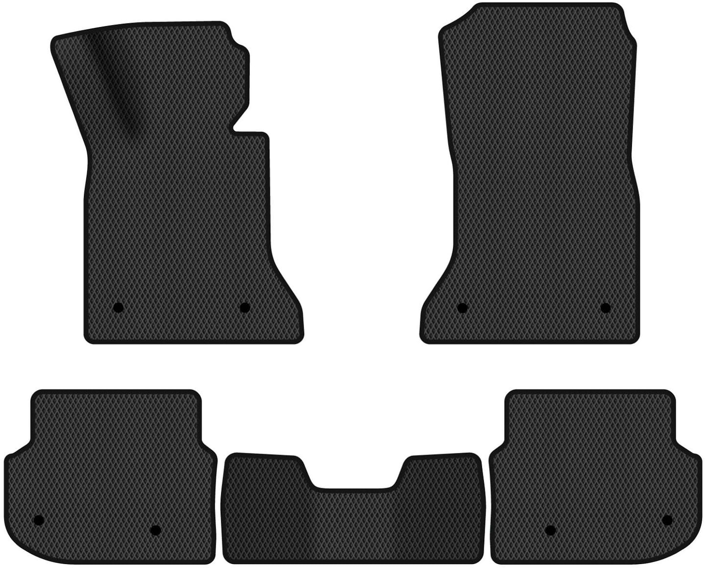 EVA коврики в салон авто EVAtech для 5 Series (F10) Electric seats BMW 2010-2013 6 поколение Sedan USA (BM33283CD5BW8RBB)