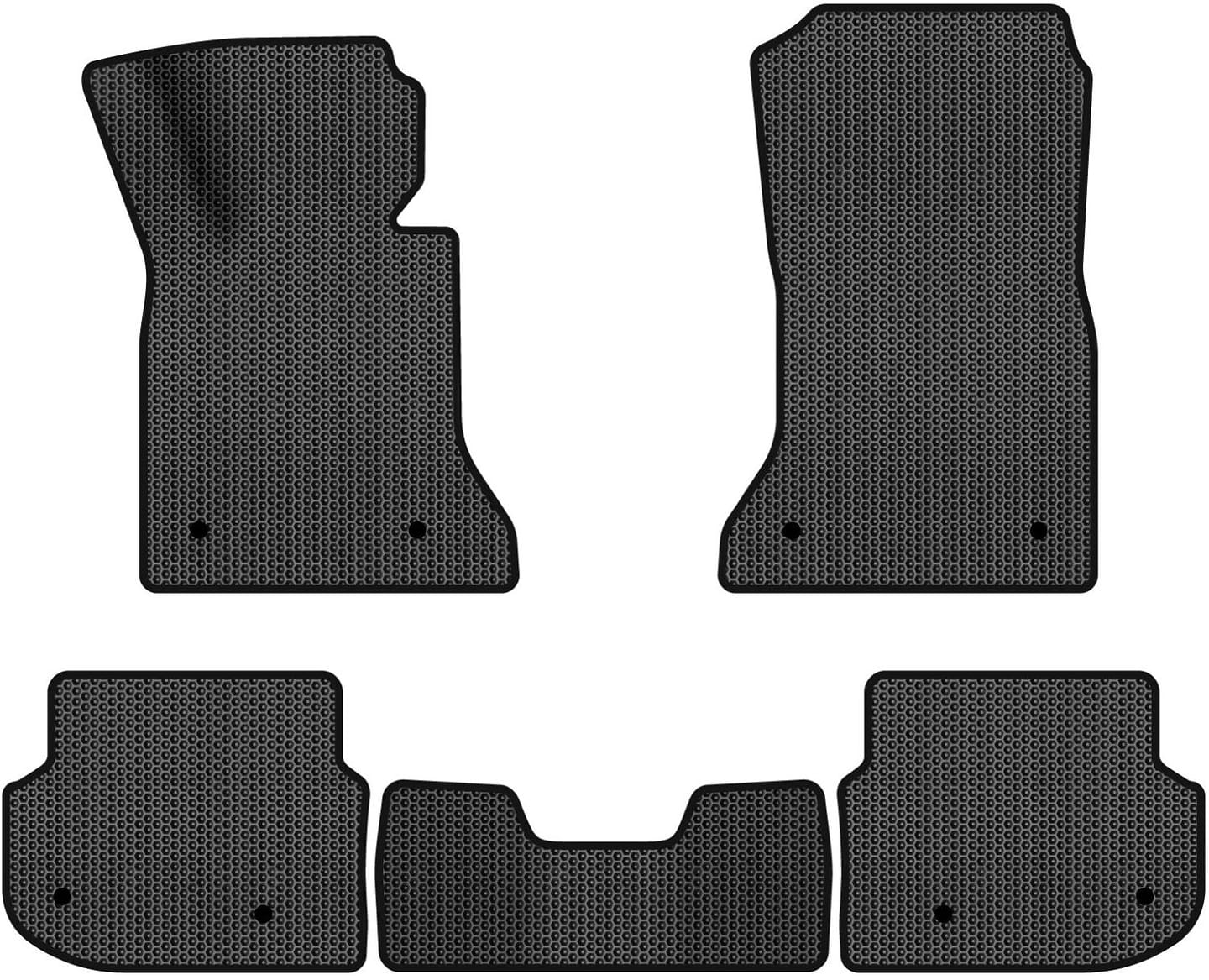 EVA коврики в салон авто EVAtech для 5 Series (F10) Electric seats BMW 2010-2013 6 поколение Sedan USA (BM33283CD5BW8SBB)